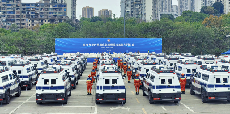 JSV江鈴改裝助力重慶應(yīng)急救援，46臺猛士前突指揮車硬核交付！